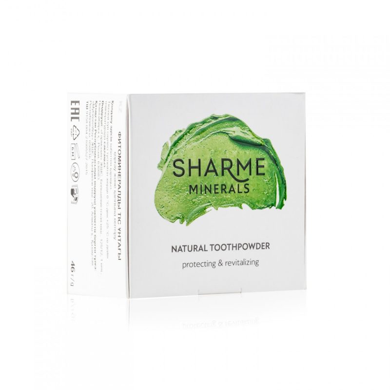 Natural toothpowder protecting & revitalizing / Фитоминеральный зубной порошок защита и восстановление