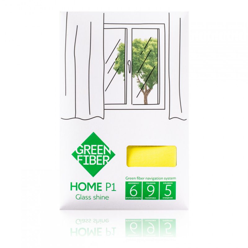 Green Fiber HOME P1, Файбер для стекла, желтый