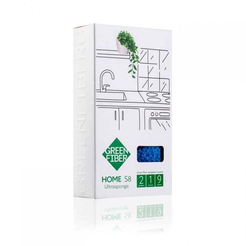 Green Fiber HOME S8, Губка Инволвер, голубая